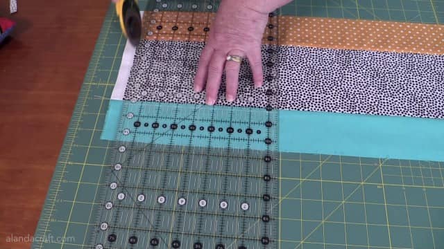 easy rail fence quilt tutorial