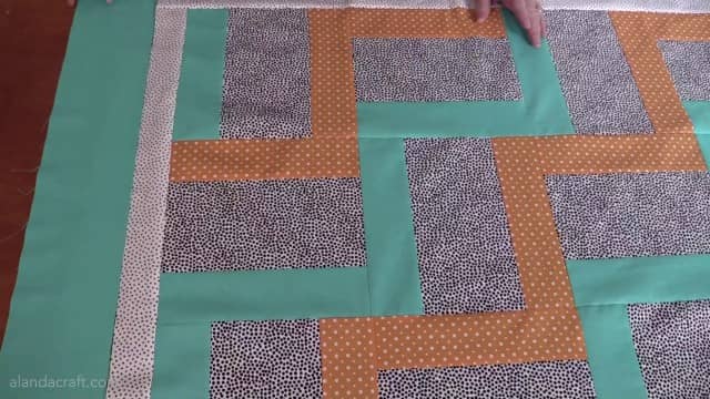 rail fence quilt tutorial