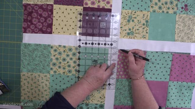 Add Sashing to Quilt Block