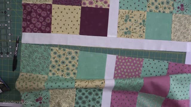 Add Sashing to Quilt Block