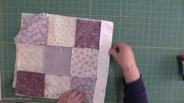 Add Sashing to Quilt Block