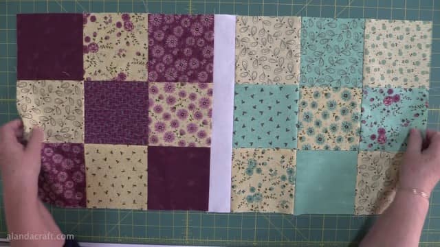 Add Sashing to Quilt Block