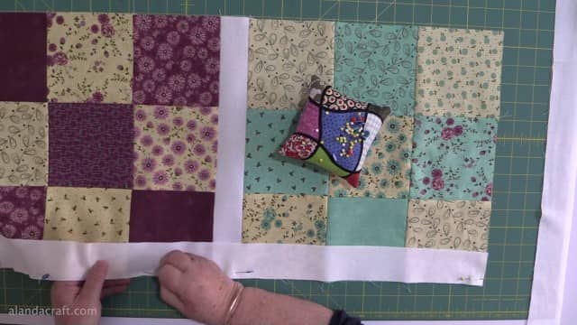 Add Sashing to Quilt Block