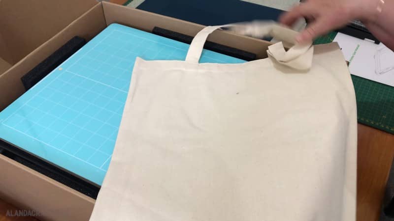 xtool screen printer - canvas bag