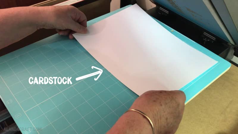 xtool screen printer using cardstock