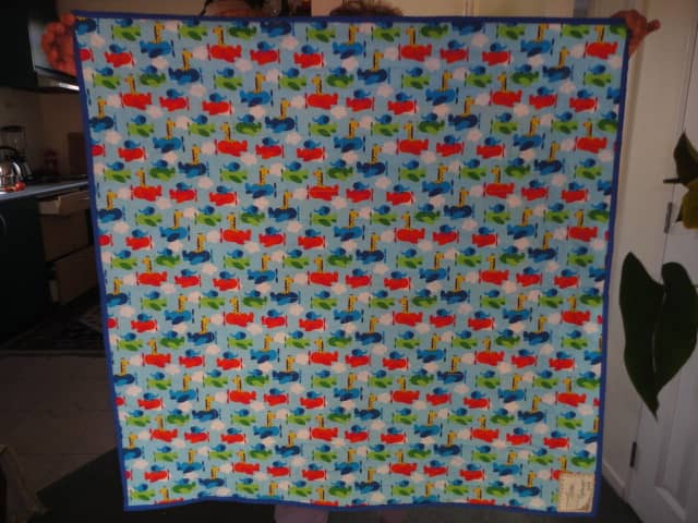 spencers signature quilt back