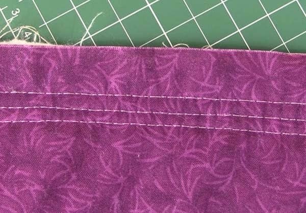 babylock sashiko stitch from the back