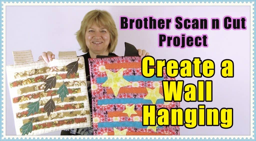 scanncut wall hanging tutorial