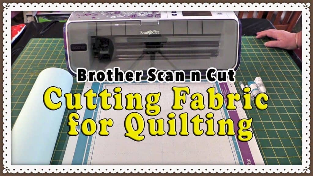 scanncut cutting fabric tutorial