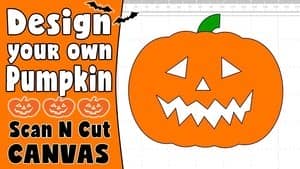 scanncut halloween bunting tutorial