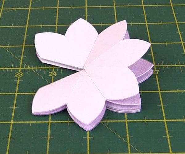 blooming pop up flower card tutorial, brother scan n cut