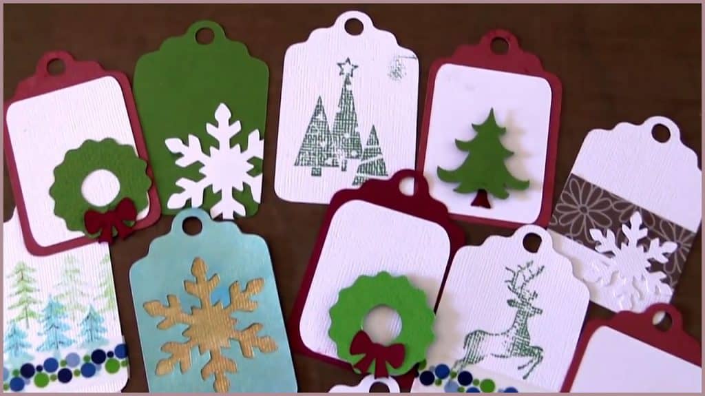 Brother ScanNCut Christmas Gift Tags