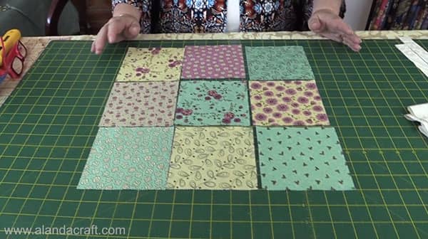 Charm Square Cushion Cover Tutorial