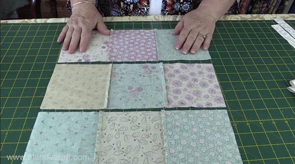 Charm Square Cushion Cover Tutorial