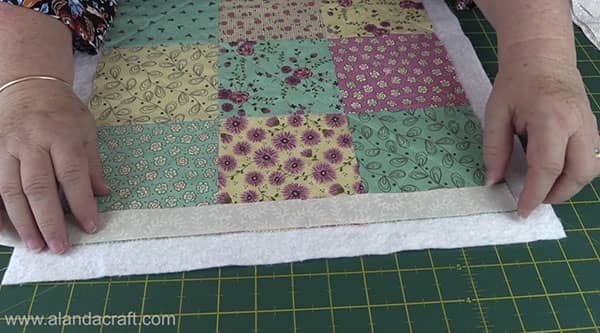 Charm Square Cushion Cover Tutorial