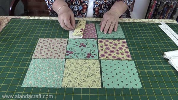 Charm Square Cushion Cover Tutorial