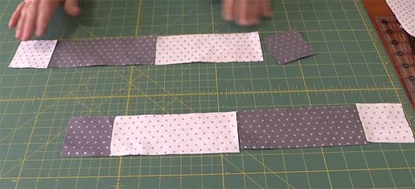 xmas table runner tutorial