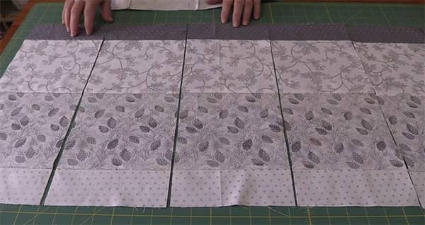 xmas table runner tutorial