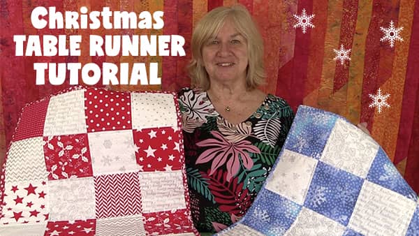 christmas-table-runner,quilting, sewing, www.alandacraft.com, craft,