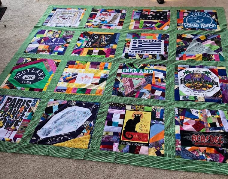 t-shirt quilt