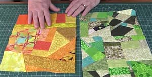 crumb quilt tutorial