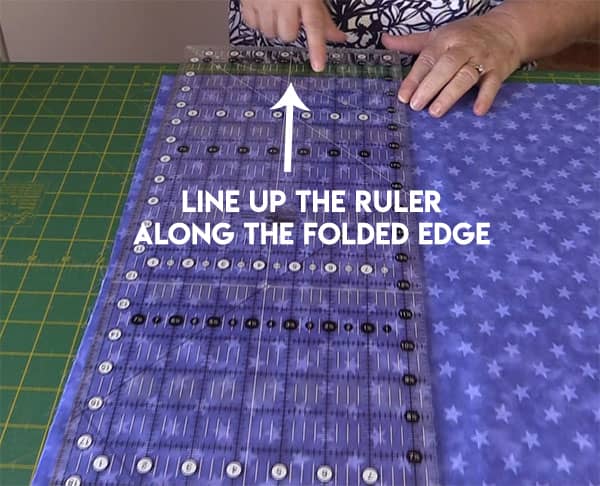 how to cut charm squares