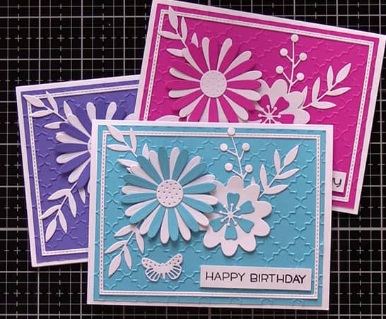 Sizzix Sophie Guilar Flower Die Card