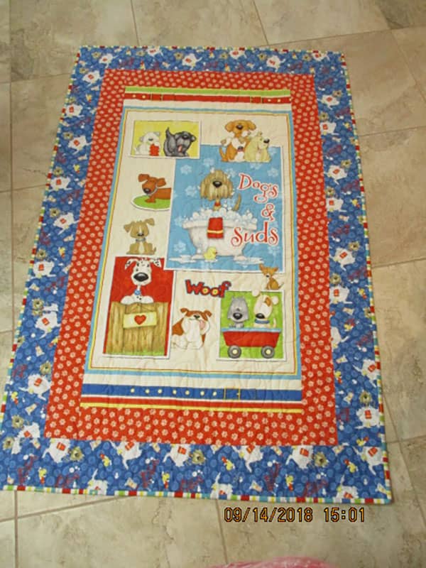 dog-suds-panel-quilt, quilting, craft,sewing, alandacraft.com,readers-project