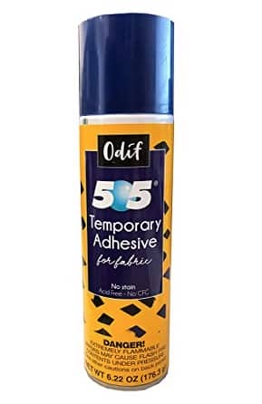 505 fabric adhesive spray