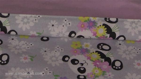 flannel baby blanket tutorial