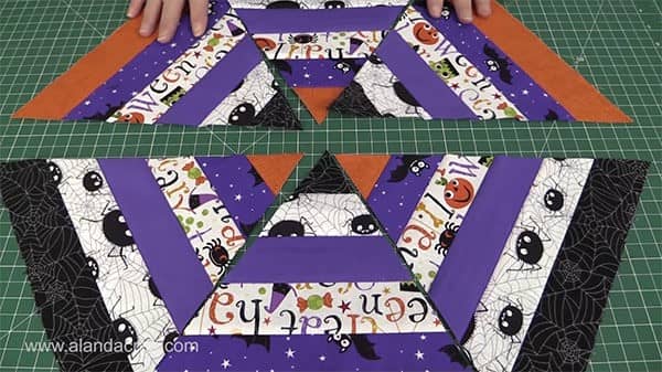 halloween table topper tutorial