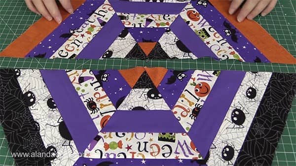 halloween table topper tutorial