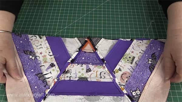 halloween table topper tutorial