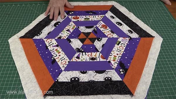 halloween table topper tutorial