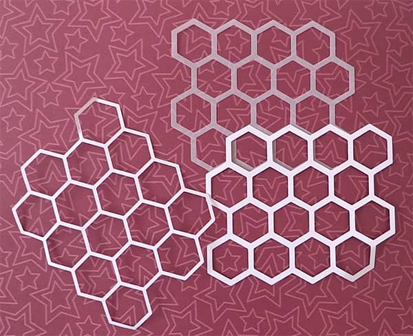 Brother Scan n Cut - Honeycomb Stencil