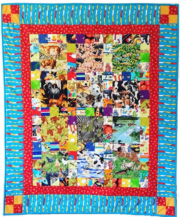 i-see-animals-quilt,craft,sewing