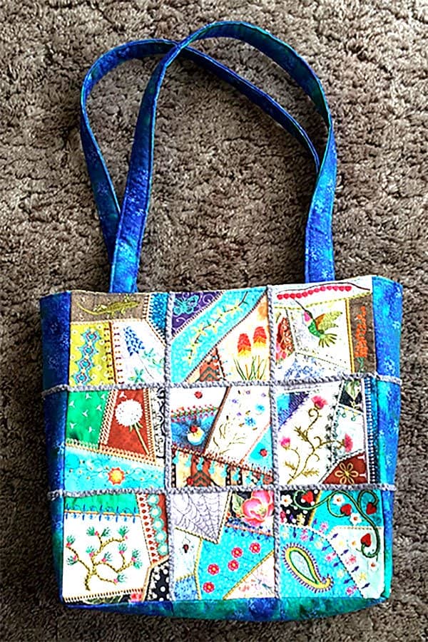 joes-charm-tote-bag,tote bag, quilting,craft, sewing