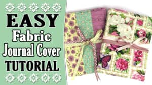 Fabric Journal Cover Tutorial