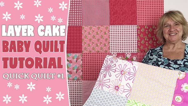 Easy Baby Quilt Tutorial