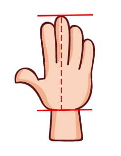 machingers - measuring hand