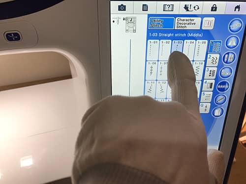 machingers touch screen