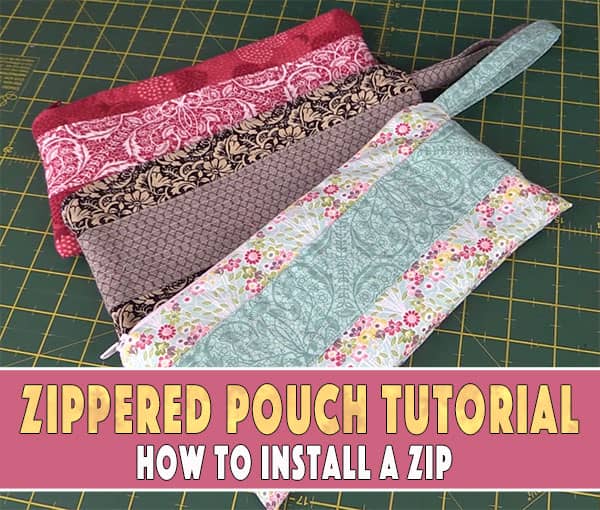 Zippered Pouch Tutorial