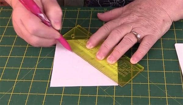 mosaic pinwheel block, tutorial, quilting blocks,