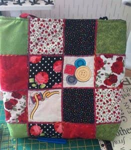 charm-square-tote-bag,quilting,sewing,craft, tote bag