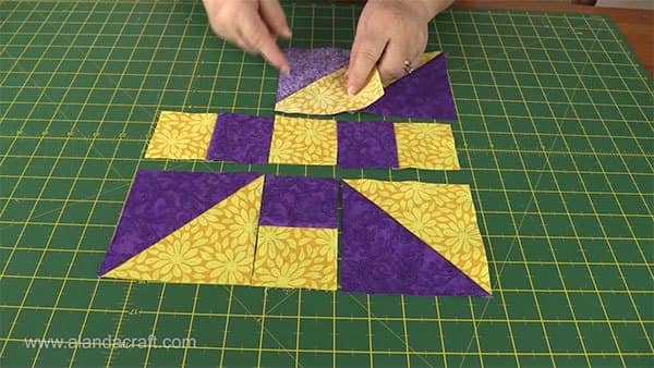 propeller-quilt-block, quilting, craft, sewing