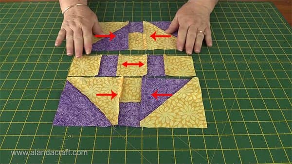 propeller-quilt-block, quilting, craft, sewing