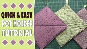 Pot Holder Tutorial - Easy Sewing Project