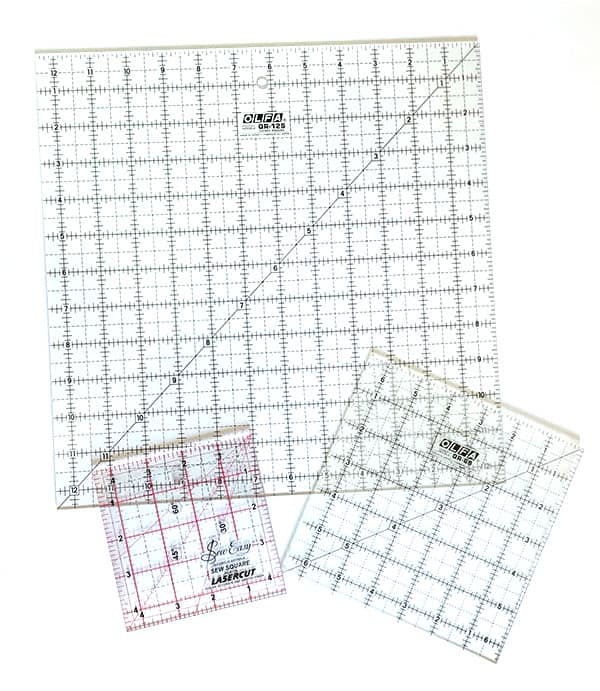 square quilting rulers we use