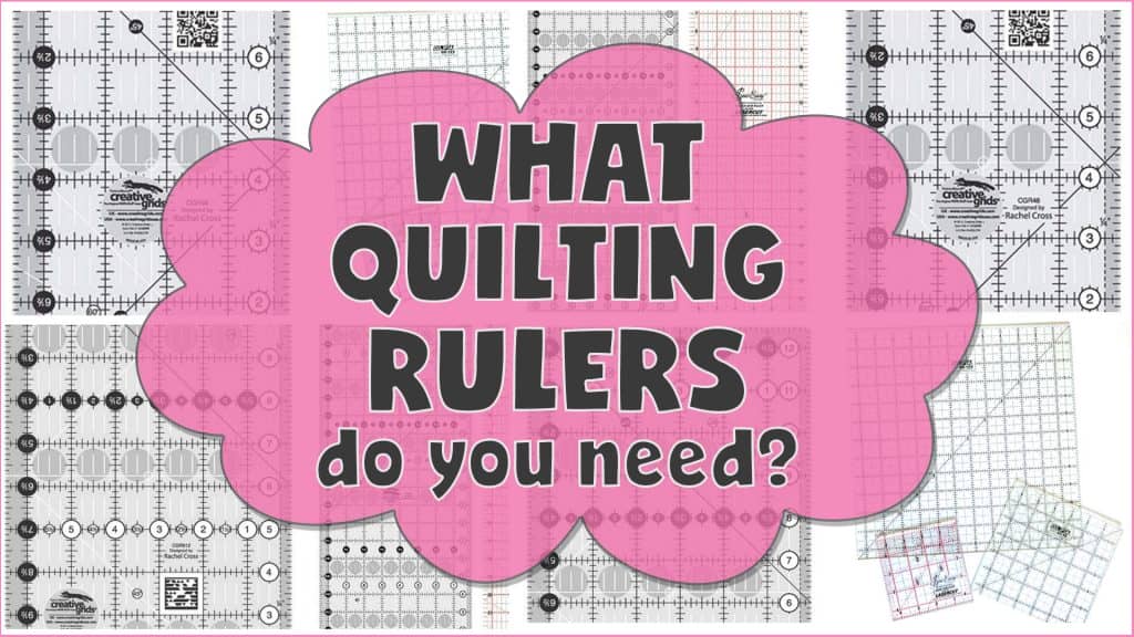 what quilting rulers do i need