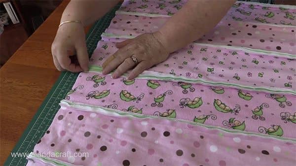 rag-quilt-strips,quilting,quilting tutorial, craft, sewing